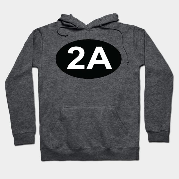 2A 2nd Amendment Hoodie by  The best hard hat stickers 